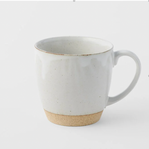 White Mug with Handle